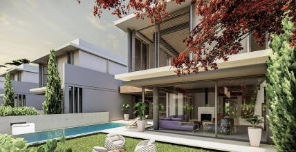 Элитные виллы в комплексе рядом с лесом